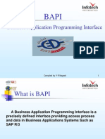 Business Application Programming Interface: Compiled by Y R Nagesh 1