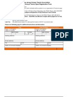 Registration Form2011