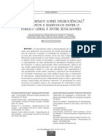 2 Artigo - O Que Sabemos Sobre Neurociências - 2020