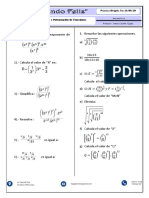 17 - Radicación y Potenciación de Fracciones - 5to