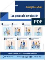 Afiche Pasos Votacion Municipal