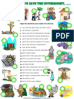 If You Want To Save The Environment Imperatives Esl Worksheet