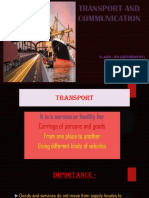 Transport & Communication - 12 (Book - 2 Ch. - 10)