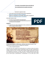 Área Ciencias Sociales y Humanidades Primer Año ESRN 139. Conquista y Colonización