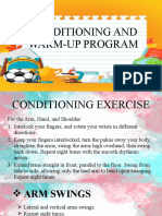 Conditioning and Warm-Up Program