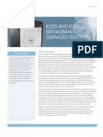 E320 AND E120 Broadband Services Routers: Product Overview