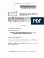 Bancada de Perú Libre Presenta Proyecto de Ley Contra "La Persecución Judicial"