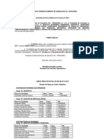 Edital de Result Da Prova Objetiva