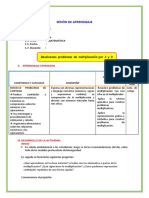 Sesión de Apre. Resolvemos Problemas de Multiplicación de 2 y 3