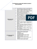 Perfil - Gestion Integrada de La Calidad, Medio Ambiente y Seguridad y Salud en El Trabajo