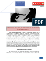 Unidad 3. La Ley 4-2015, de 27 de Abril, Del Estatuto de La Víctima Del Delito.