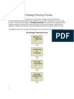 The Strategic Planning Process