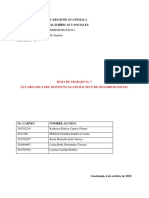 Trabajo Final Ley Organica Del Igss