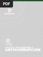 EJEMPLO Política Anticorrupción y Antisoborno