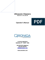 QSonica Cleaners Manual