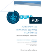 Actividad 4 Los Principales Sectores Económicos