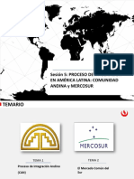 Sesión 5 CAN y MERCOSUR