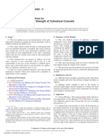 Splitting Tensile Strength of Cylindrical Concrete Specimens