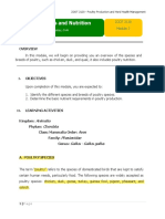 Module 2 Poultry Species and Nutrition