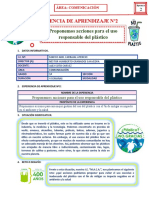 5° Experiencia de Aprendizaje N°2 - Comunicación-Miraflores-2022