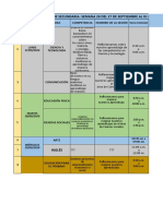 Horario Semana 26 Secundaria Modificado