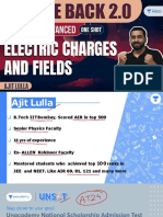 Electric Charges and Fields One Shot BounceBack Series 2.0