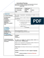 Lesson Plan in Science 7 - Acceleration