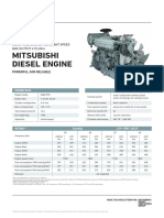 Mitsubishi Diesel Engine - S6B3-PTA