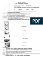 LONG-TEST-SECOND Science 8