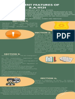 Salient Features of R.A.11131