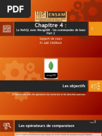 Chapitre 4 - Le NoSQL Avec MongoDB - Les Commandes de Base (Part2)