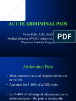 Acute Abdominal Pain