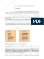 Chapter 03 - Recruitment and Selection Sources of Recruitment