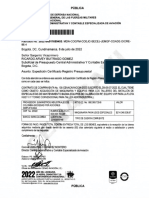 Oficio y CRP Cto 135-Cenacaviacion-2022