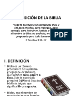 Composición de La Biblia