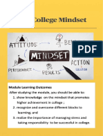 Module 8 - College Mindset