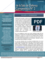 Indecopi Principio Adecuacion Social Discriminacion 534 - SPC - Boletin - Nº10 - SC2 PDF