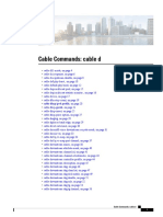 Cisco Cable Command Reference Guide Cable D