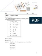 เลขยกกำลัง ม.2 วุ้น