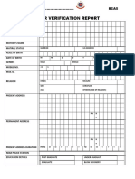 CVR Form