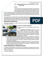 Tema - 1 Problemática Ambiental en El Perú y El Mundo