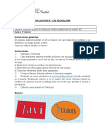 Evaluación 3 - 4° Tecnología