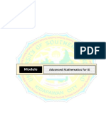 Advanced Math For IE - Chapter 1