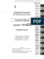 Toshiba vf-nc3 User Manual (Simplified)