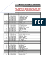 List of Applicants 2011 Upload 26 1