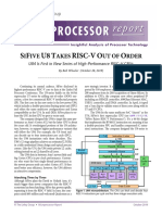 SiFive U8 Takes RISC-V Out of Order