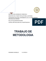 Trabajo de Metodologia