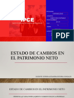 Estado de Cambios en El Patrimonio Neto