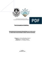 Determinacion Del Basamento Hidrogeologico en El Sector Sur de La Cuenca Interserrana Mediante Sondeos Electricos Verticales