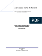 Relatório Final de Estágio - 6 Semestre-Fazendo